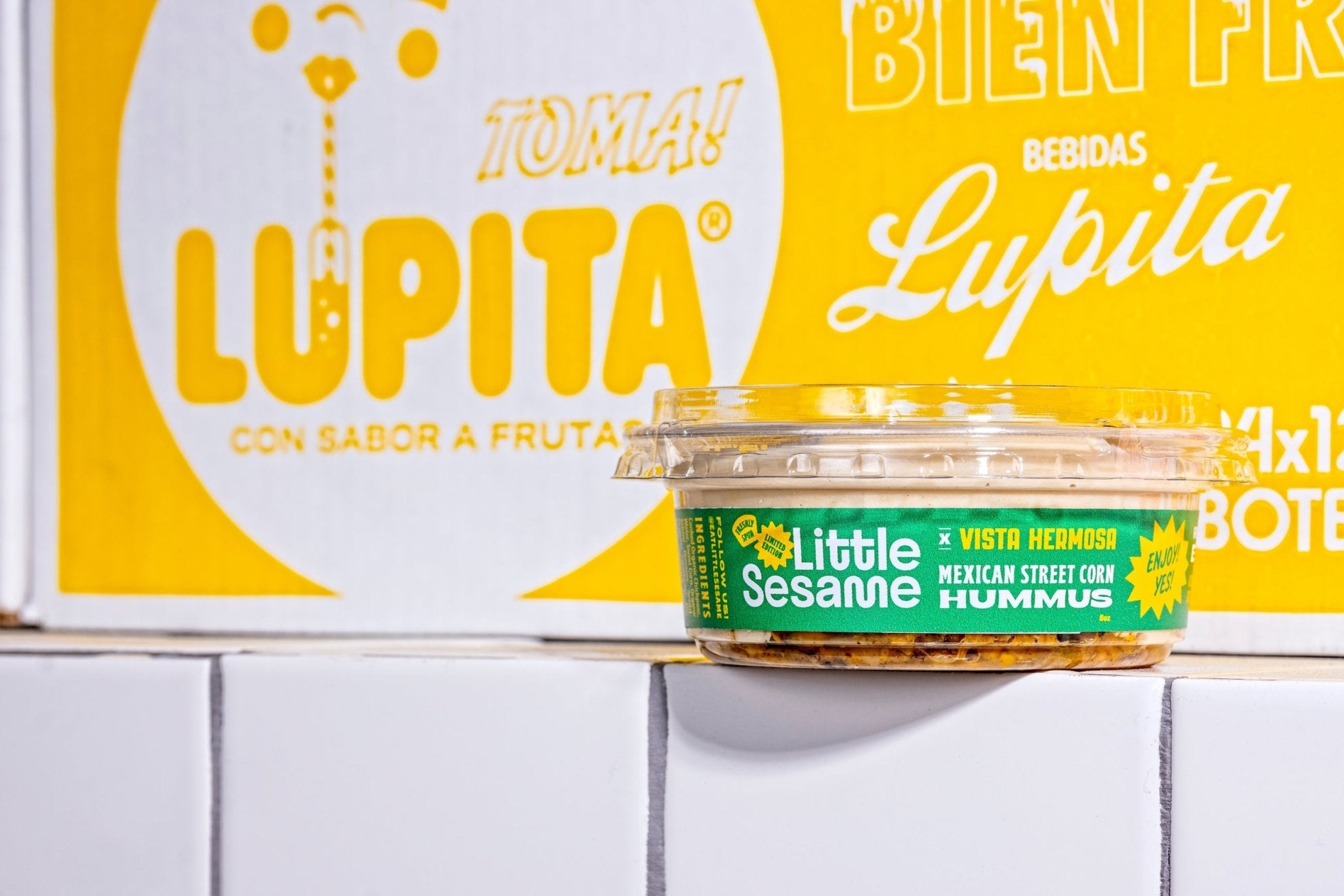 Introducing Mexican Street Corn Hummus: A Collaboration with Vista Hermosa