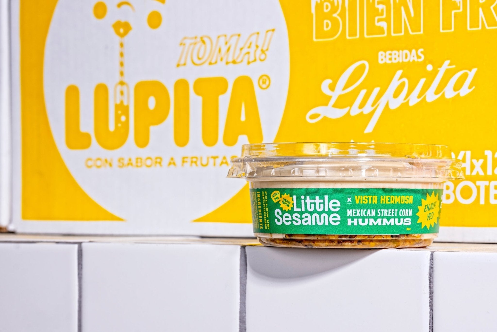 Introducing Mexican Street Corn Hummus: A Collaboration with Vista Hermosa