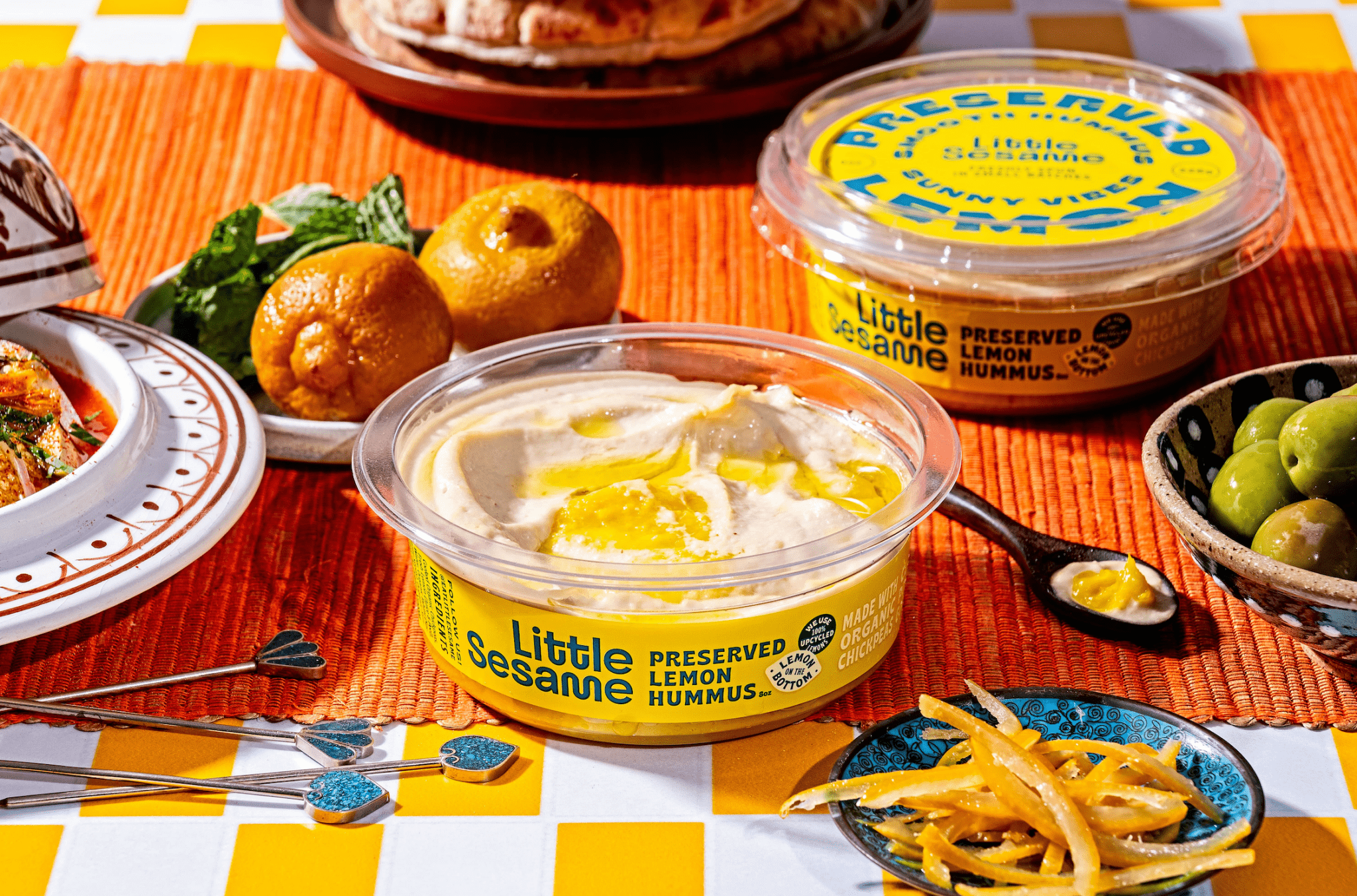 Welcome Preserved Lemon Hummus!